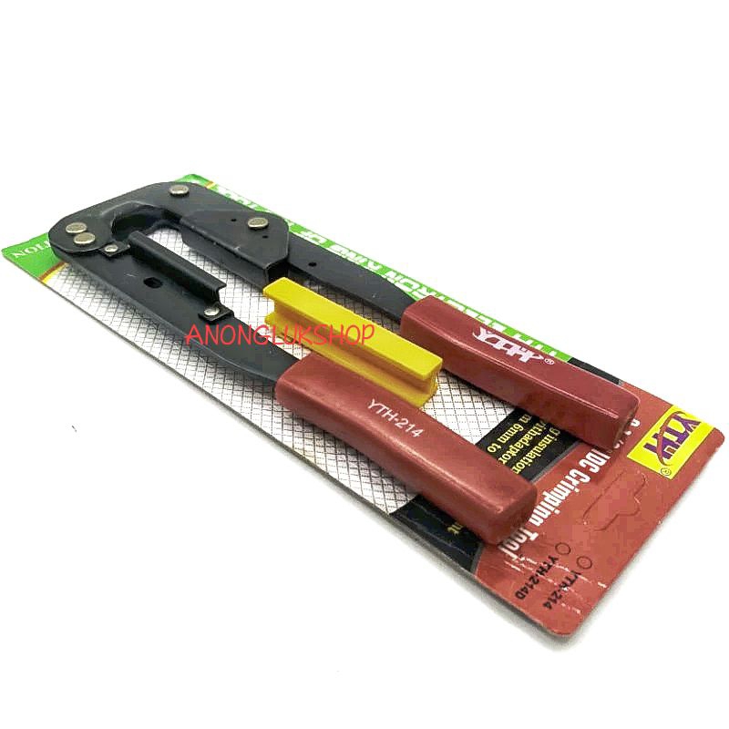 คีมย้ำ YTH-214 คีมย้ำสายแพ 8-64Pins FC Terminal CRIMPING คีม FPC คีมย้ำหัวคอนเนคเตอร์เข้าสายแพ