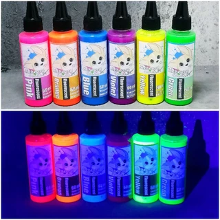 Airbrush Color fluorescent color gundam gunpla สีผ้า ย้อมผ้า สีสะท้อนแสง สะท้อนแสง โมเดล กันดั้ม กันพลา