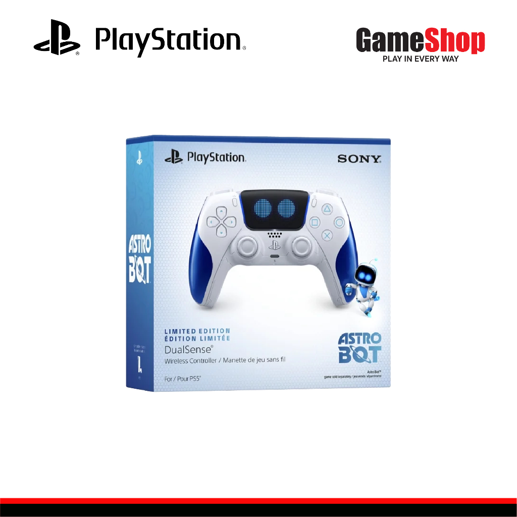 PlayStation 5 : PS5 DualSense Wireless  Controller - ASTRO BOT Limited Edition จอยคอนโทรลเลอร์