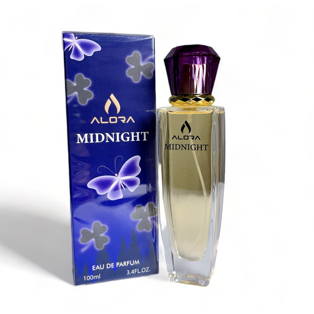 ALORA น้ำหอม MIDNIGHT EDP 100ML กลิ่นหอมหวาน ละมุน ติดทน-3179