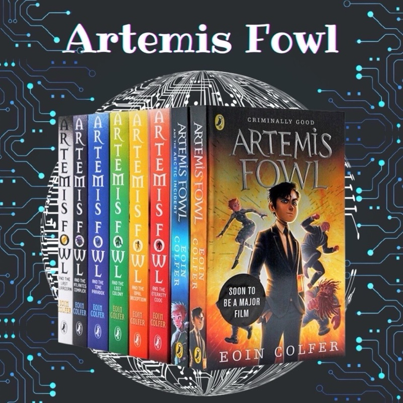 Artemis Fowl วรรณกรรมเยาวชนภาษาอังกฤษ แนวผจญภัยแฟนตาซี เซต 8 เล่ม