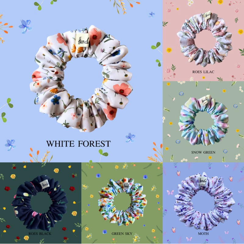ยางรัดผม sunny scrunchies (MINI)  collection polka dot