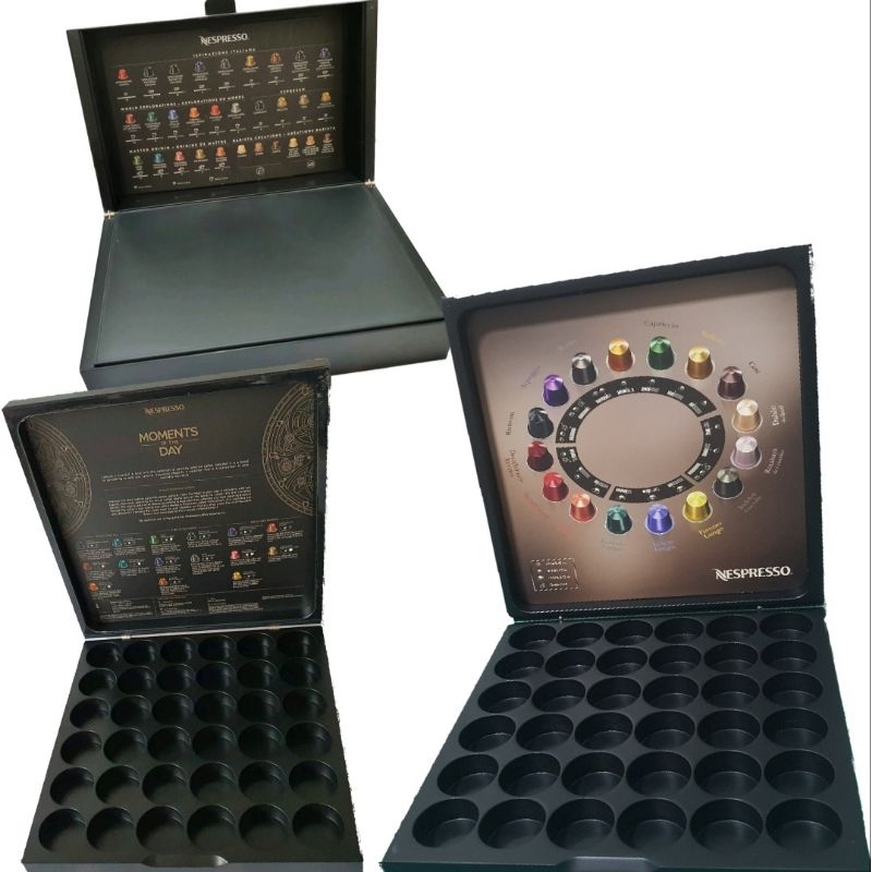 Nespresso Discovery Box Coffee Pod Holder Black Storage Box Used | Nespresso Coffee Capsule Case