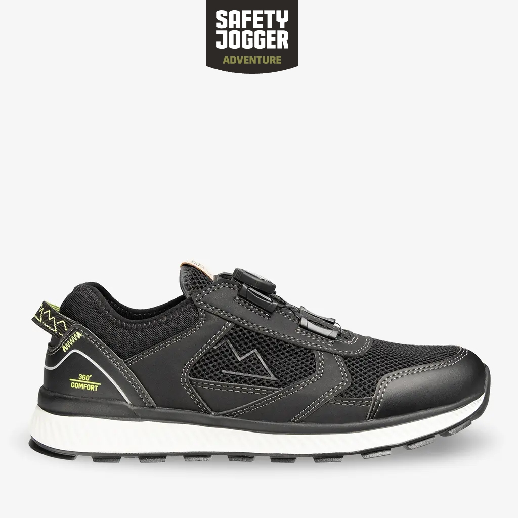 Safety Jogger Adventure - COLORADO รองเท้าเทรล เดินป่า ปีนเขา Walking Boots, Outdoor Hiking Camping Shoes มี 2สี ดำ กากี
