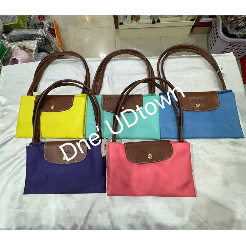 พร้อมส่ง #Longchamp le Pliage ไซส์ M(L) หูยาว - shop เรียก L Long sz:  31 x 30 x 19 cm   🧧🧧5,290฿