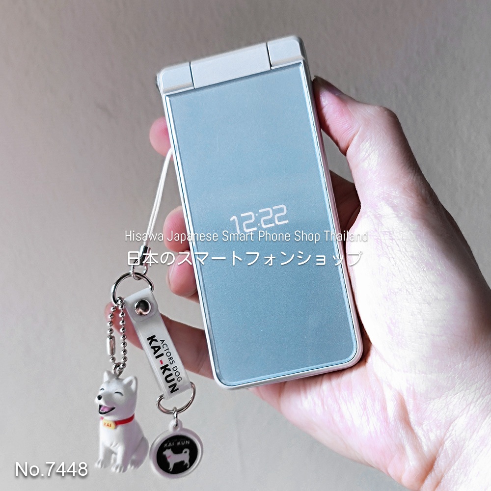 SHARP AQUOS K-TAI 2 (601SH) สีขาว มือถือฝาพับญี่ปุ่น โทรในไทยได้ หายาก - SoftBank #7448
