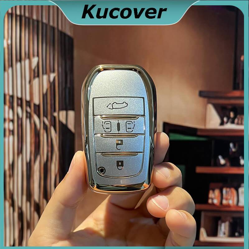 เคสกุญแจรีโมทรถยนต์ สําหรับ TPU กันรอยขีดข่วน สําหรับ Toyota Alphard