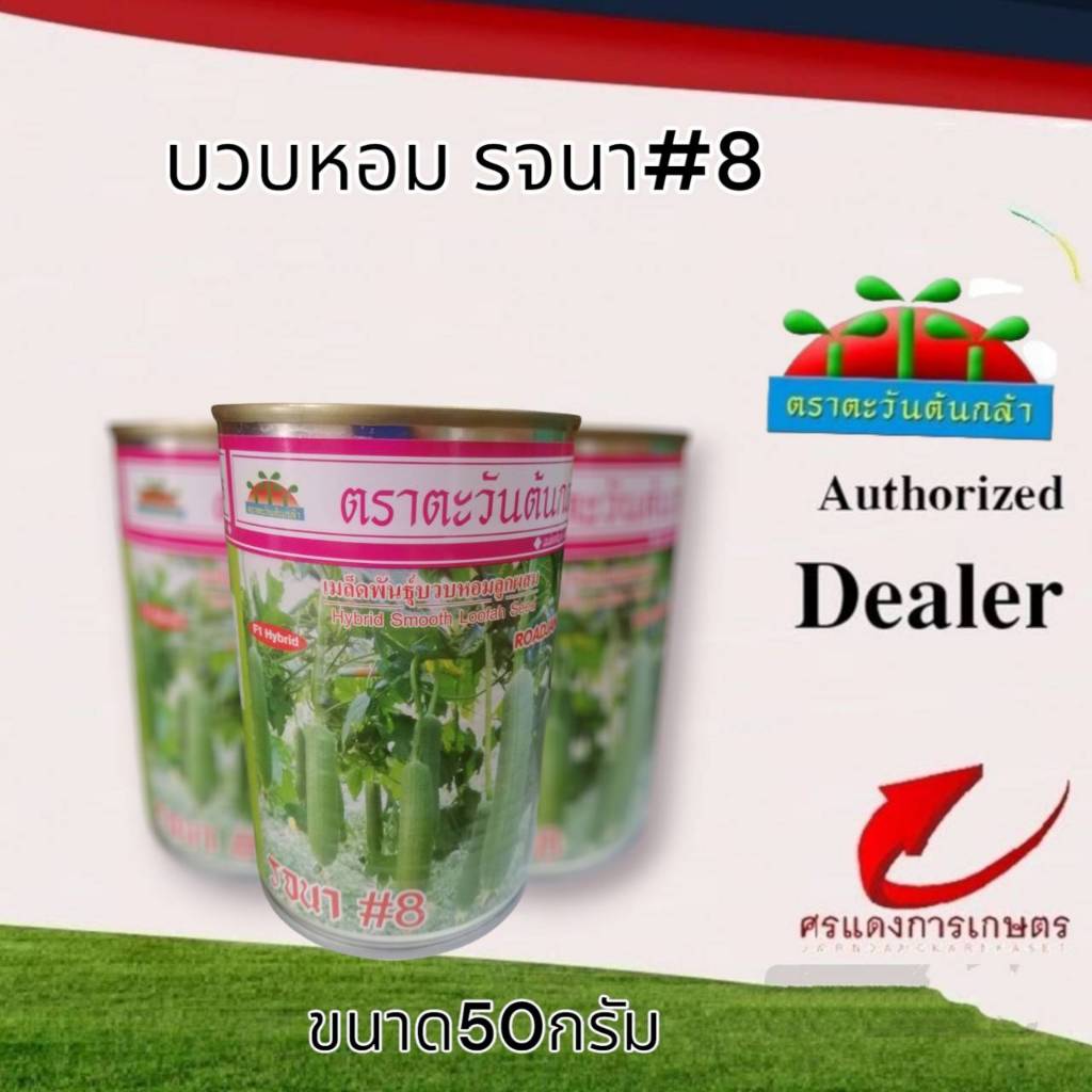 บวบหอมลูกผสมรจนา #8 50g