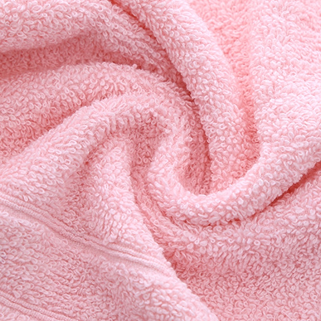 ผ้าเช็ดตัว เนื้อผ้าหนาอย่างดี ผ้าcotton100% มี 3 สีขนาดขนาด70×140ดูดซับน้ำได้ดีมาก ราคา ถูกที่สุด ดีลบีเคเค แกลเลอรีภาพที่ 4