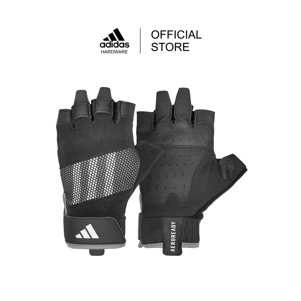 adidas ถุงมือ Performance Training สีเทา / Performance Training Gloves Grey (1 คู่ / 1 Pair)