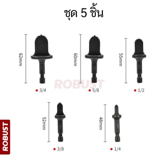 ชุดดอกขยายท่อทองแดง บานแฟร์ แกน 1/4 นิ้ว