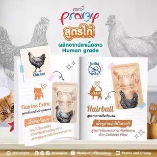 (ยกโหล 12 ซอง) อาหารแมวพรามี pramy สูตรสำหรับลูกแมว แมวโต แมวสูงวัย ขนาด 70g