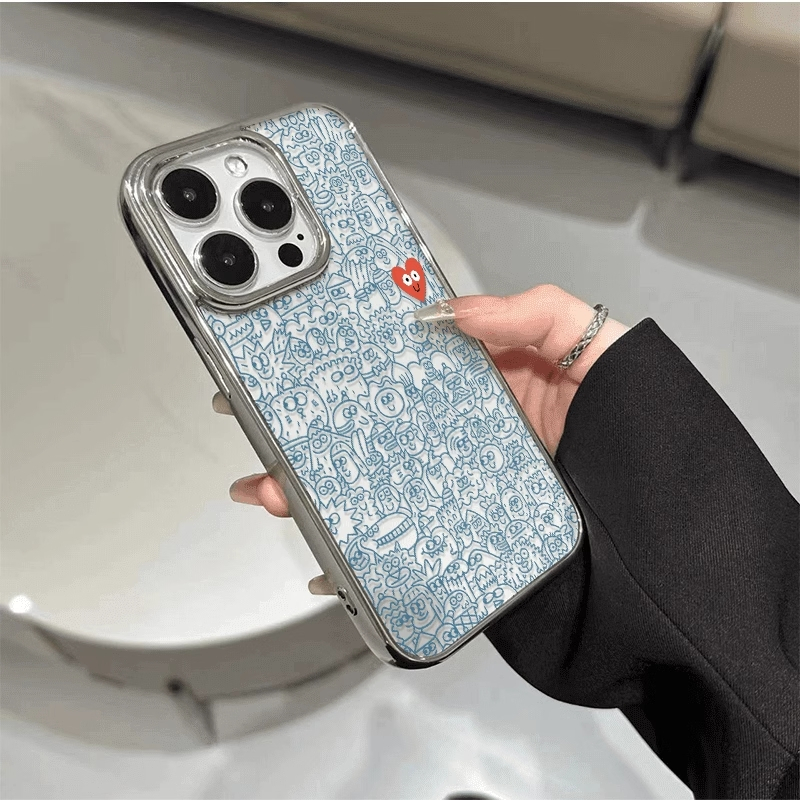 Keroro เคสโทรศัพท์มือถือ iPhone 15promax ใหม่ iphone14 ระดับไฮเอนด์ 13pro สัตว์ประหลาดอินเทรนด์ 12 การ์ตูน 11 X XR XSMAX
