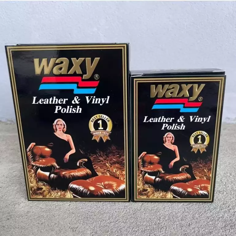[🔥ของแท้] Waxy แว๊กซี่​ แว็กเคลือบเบาะหนัง เคลือบเงาเบาะ ป้องกันการแตกร้าว แห้งกรอบ และสีซีดจาง น้ำยารักษาเครื่องหนัง thumbnail 5