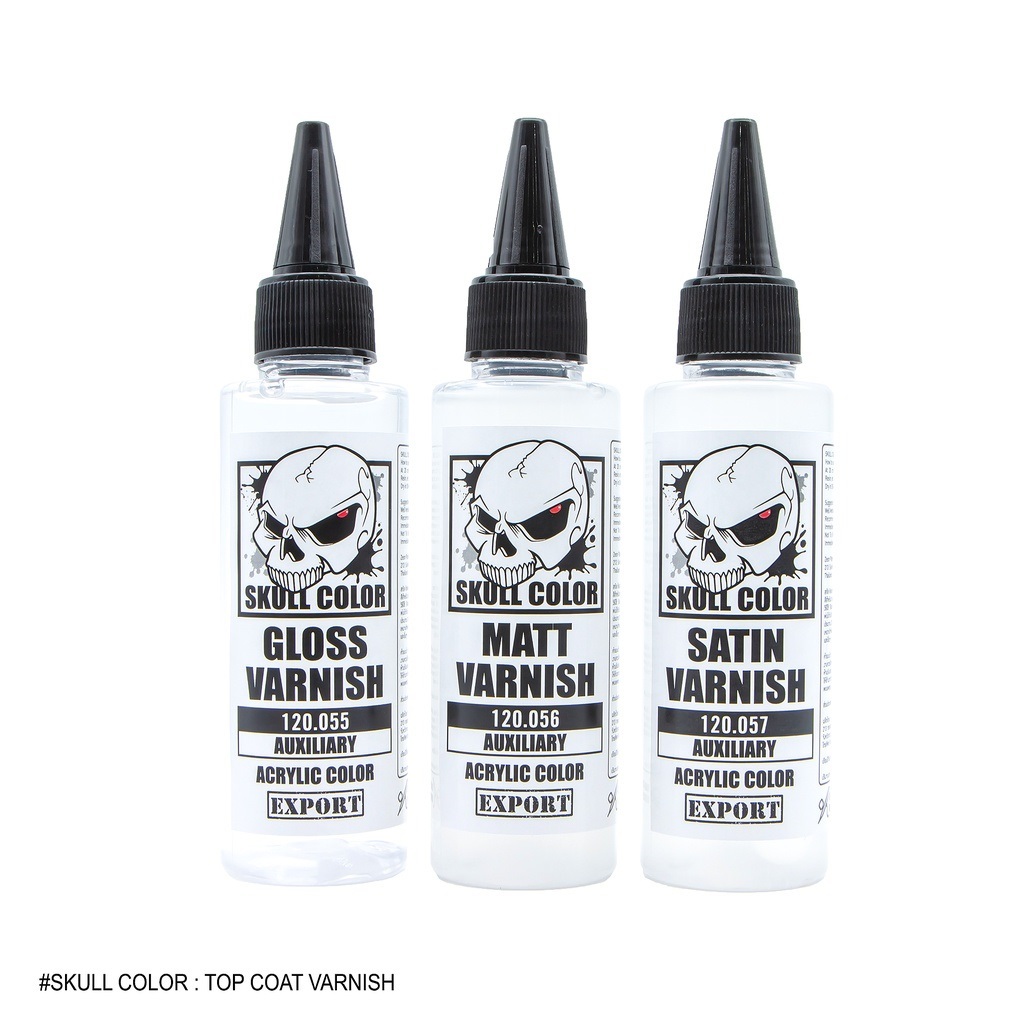 Skull Color (AUXILIARY Color)  สีเคลียร์เคลือบ สำเร็จรูปพร้อม