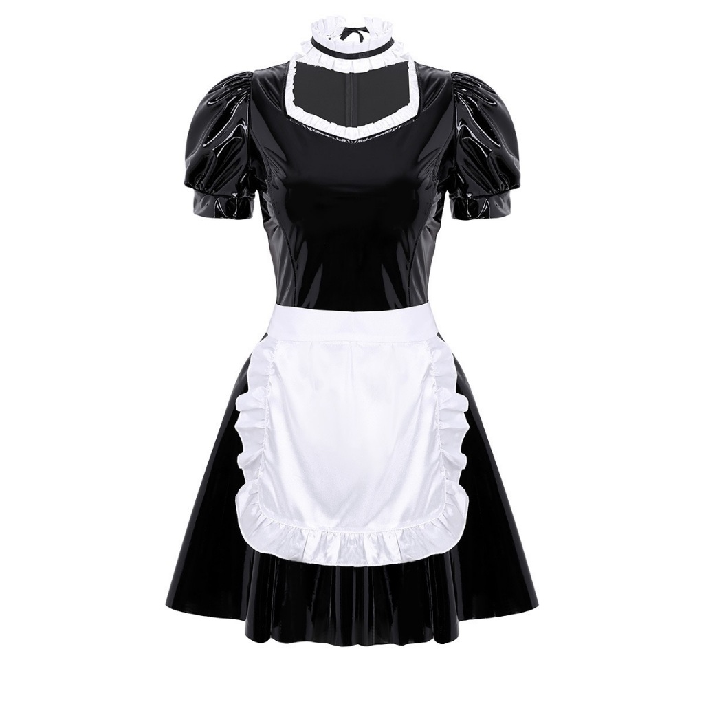Cute Lolita Maid Costumes French Maid Dress Girls Woman Amine Man Cosplay Waitress Party Stage