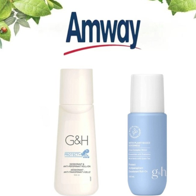 Amway G&H Roll-On 100ml.ลูกกลิ้งแอมเวย์ ระงับเหงื่อและกลิ่นกาย G&H โพรเทค โรลออน Amway Roll-On *ของแท
