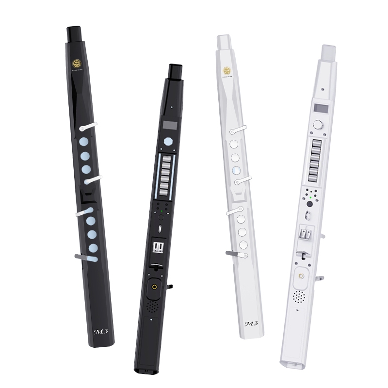 Sunrise Melody M3 Electronic Wind Instrument (EWI) แซ็กโซโฟนไฟฟ้า สี ดำ ขาว ผ่อน 0% 10 เดือน รับประก