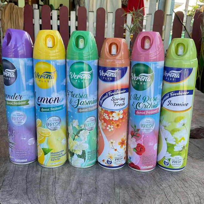 ต้องลอมหอมมากVerona Lemon Air Spray Freshener 320Mlสเปรย์ปรับอากาศ 320ml.จากแบรนชื่อดังมาเลเซีย