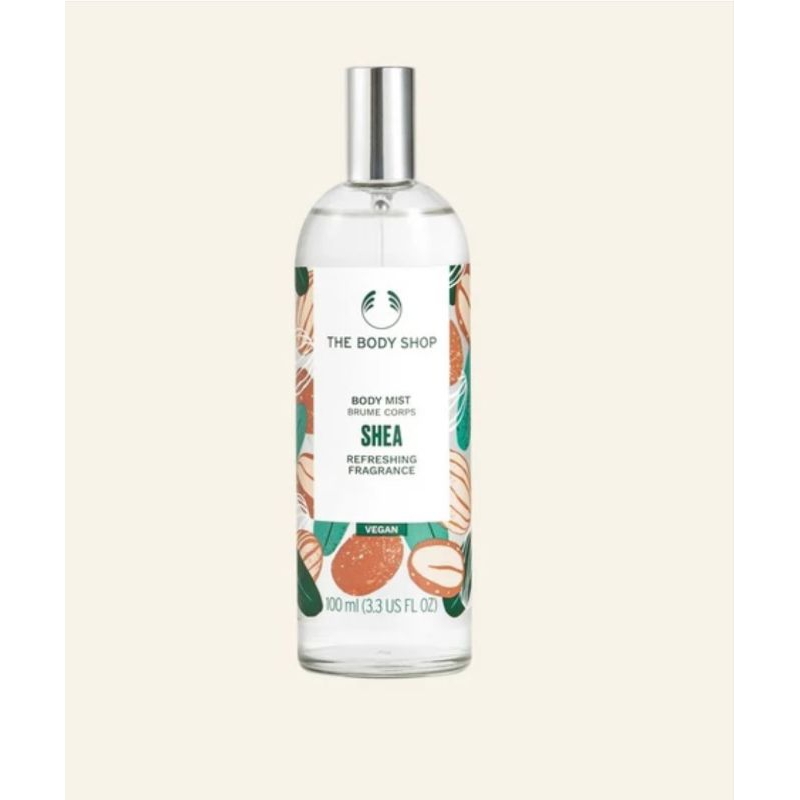 พร้อมส่ง THE BODY SHOP SHEA BODY MIST 100ML ผลิต 12/2023