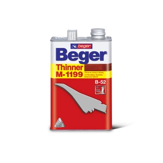 Beger Thinner M-1199 สำหรับผสมสีย้อมไม้ , ผสม Beger Supreme 1K (1 แกลลอน)