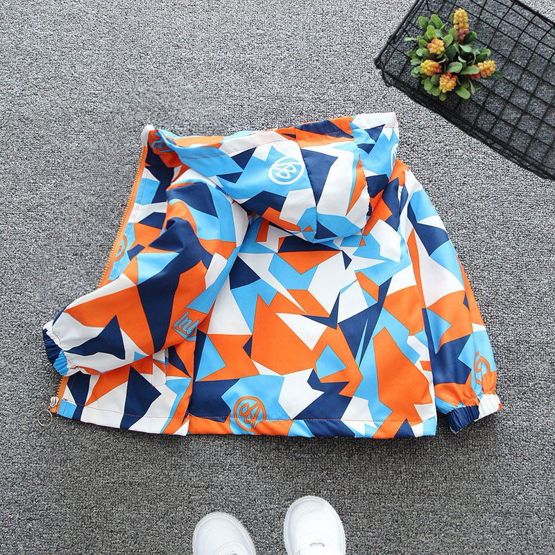 *พร้อมส่ง* เสื้อแจ็คเก็ตเด็กมีฮู้ด ผ้าร่ม