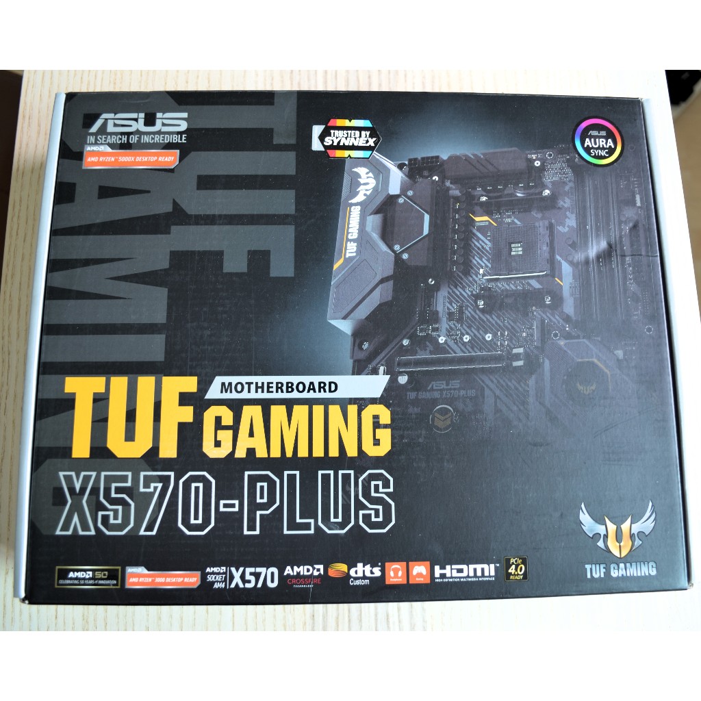 MAINBOARD AM4 ASUS TUF GAMING X570-PLUS (มือสอง)