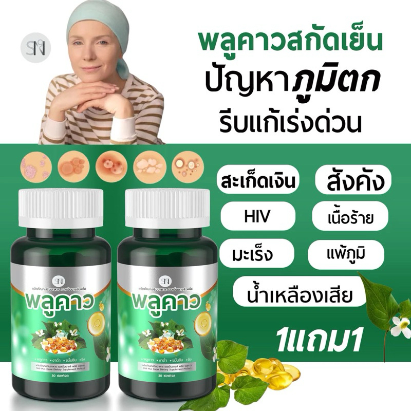 SN9 Plus Plu kaow เอสเอ็นนายส์ พลัส พลูคาว 30ซอฟเจล