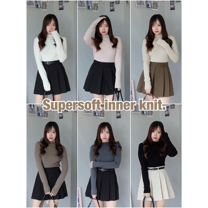 [Make your Clothes] Supersoft inner knitting ไหมพรมตัวในคอปีน รุ่นนุ่มพิเศษ