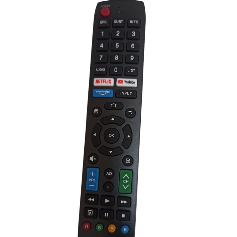 Remote TV Sharp RNF01ใช้งานง่ายแค่ใส่ถ่านก็สามารถใช้งานได้เลย