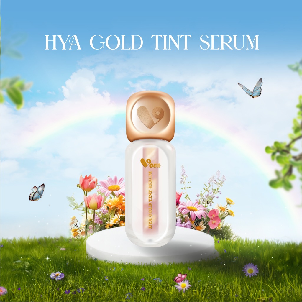Vow Hya Gold Tint serum ลิปเนื้อ Marble ผสานทองคำ99.99% สีชัดติดทน แถมยังบำรุงให้ปากดูน่าจุ๊บขึ้นอีก 10 เท่า!!
