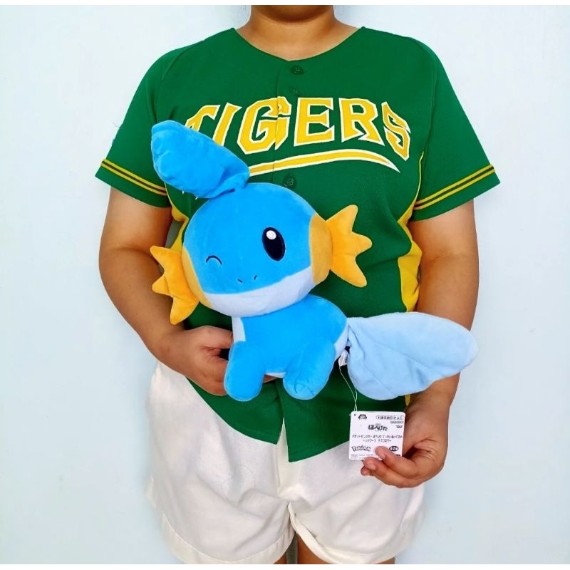 >ตุ๊กตาโปเกม่อน มิซึโกโร Mudkip Pokemon Doll งานแท้ญี่ปุ่น ใหม่ๆป้ายห้อย