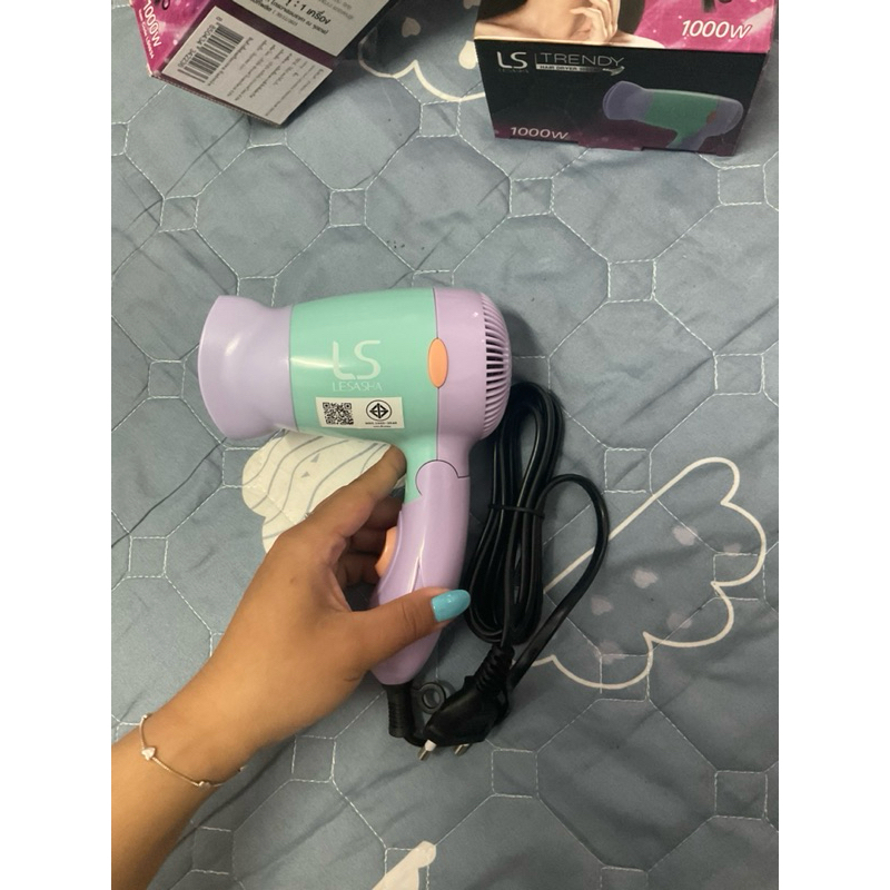 ราคาต่อรองได้ มือ1 LESASHA ไดร์เป่าผม เลอซาช่า รุ่น LS0834 MINI HAIR DRYER MODEL LS0834
