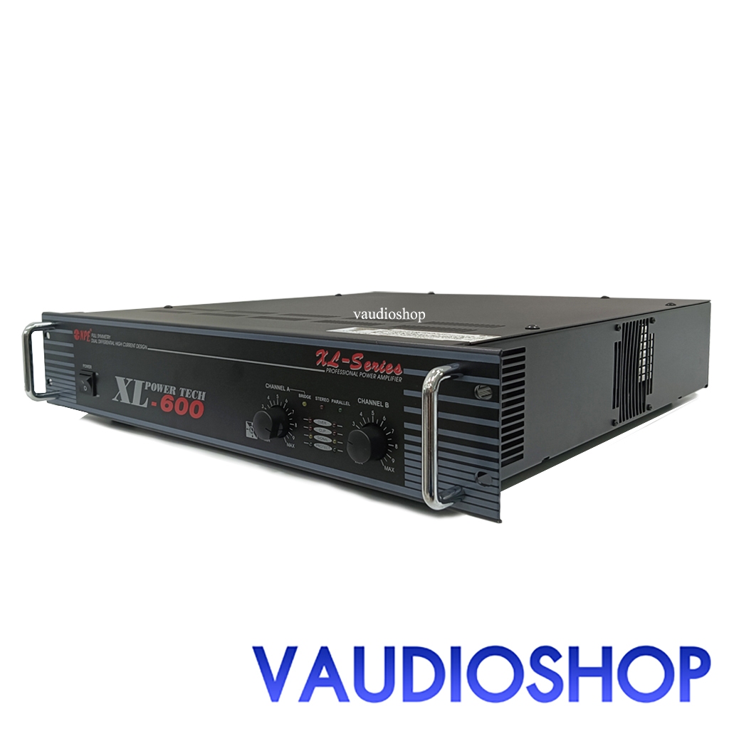 NPE XL-600 เพาเวอร์แอมป์ Power Amp NPE พาวเวอร์ แอมป์ เครื่องขยายเสียง เอ็นพีอี XL600