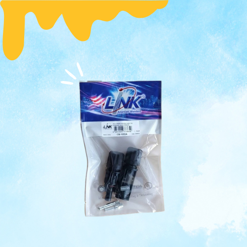 MC4 connector ของ LINK ขั้วต่อสายไฟ ขั้วต่อแผง โซล่าเซลล์