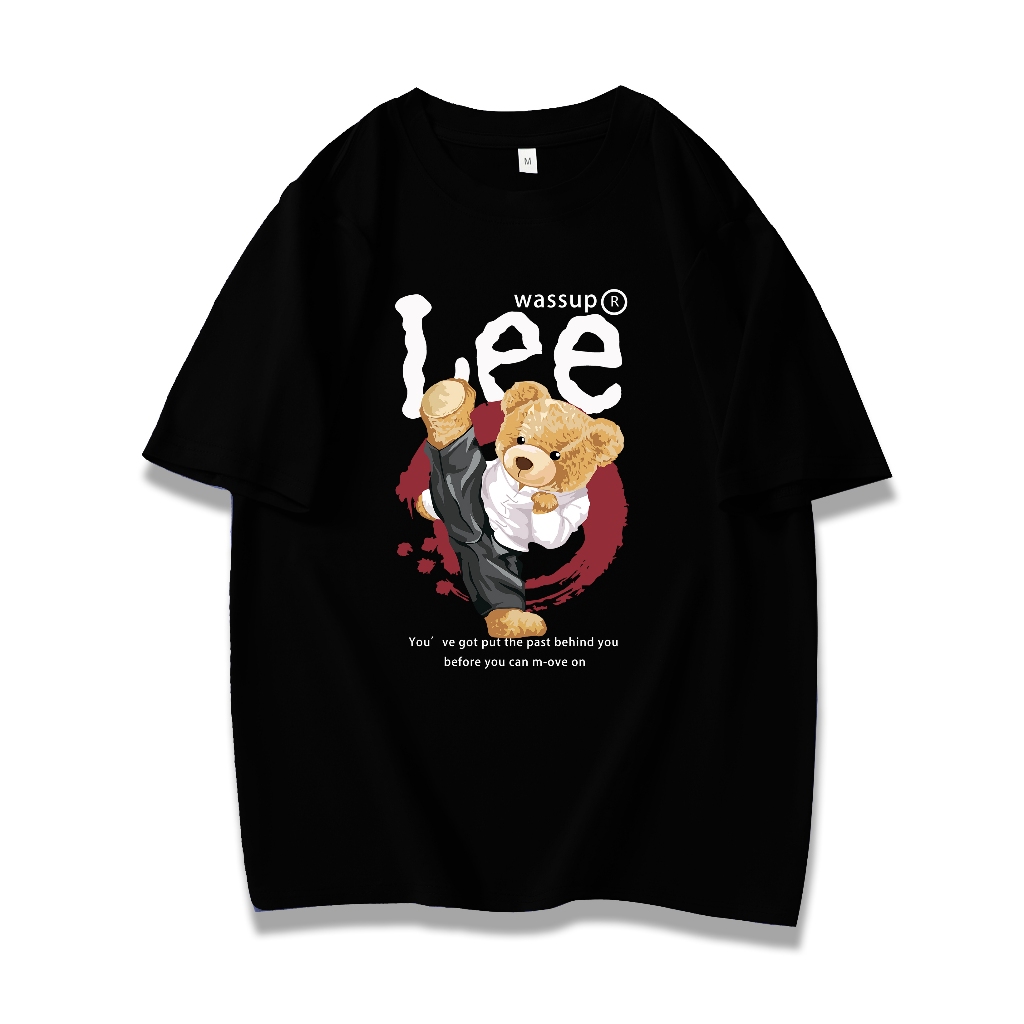 ( CS197-89 ) เสื้อยืดแขนสั้น คอกลม ใส่ได้ทั้งชาย/หญิง เสื้อสกรีนลาย Oversize - S-2XL