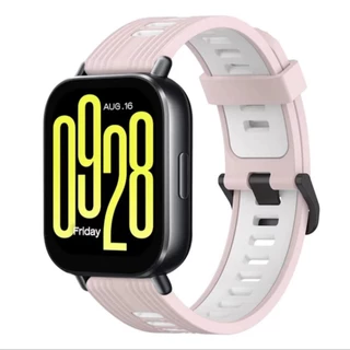 สายนาฬิกาสําหรับ Redmi Watch 5lite/5active สายยางn/keซิลิโคน ใช้ได้กับRedmi watch 5 lite ขนาด22mmใช้ได้กับ smart watch