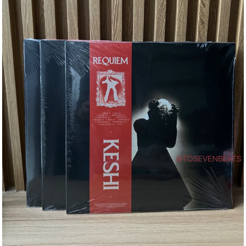 แผ่นเสียง Keshi - Requiem (black vinyl)