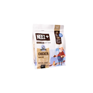 Neez Plus ยกลัง 1 กิโล 10 ถุง อาหารแมวนีซพลัส เกรดพรีเมี่ยม กลูเตนฟรี เกรนฟรี และ โฮลิสติก ขนาด 10 กิโล