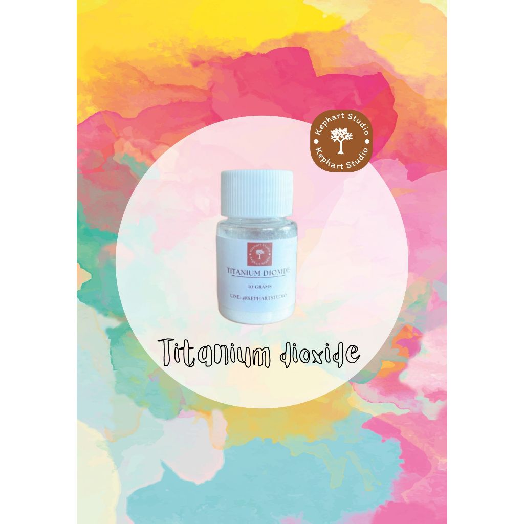 Titanium dioxide สำหรับใส่สบู่เพื่อให้สีขาว