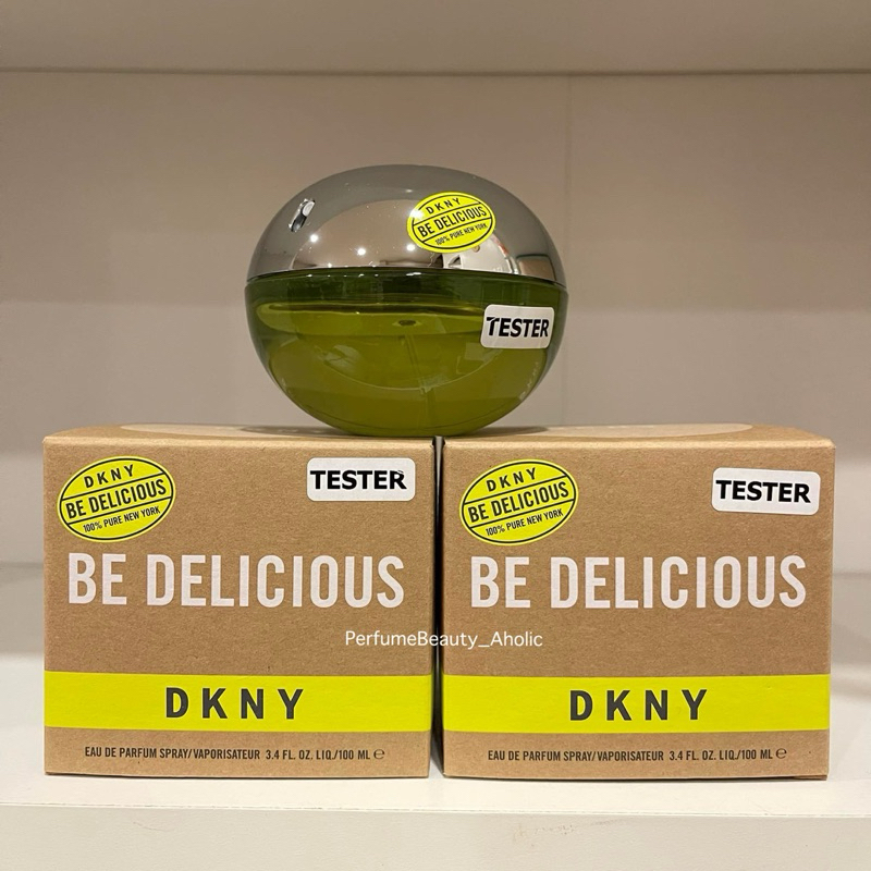 DKNY Be Delicious แอปเปิ้ลเขียว 100ml. (EDP) กล่องเทส แท้100%