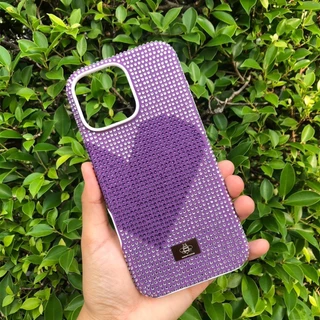 เคสใช้สำหรับไอโฟน 17/ 16 / 15 / 14 / โปร / โปรแมกซ์ Case MEEPHONE Lucian Glitter เคสเพชร หัวใจ (THพร้อมส่ง)