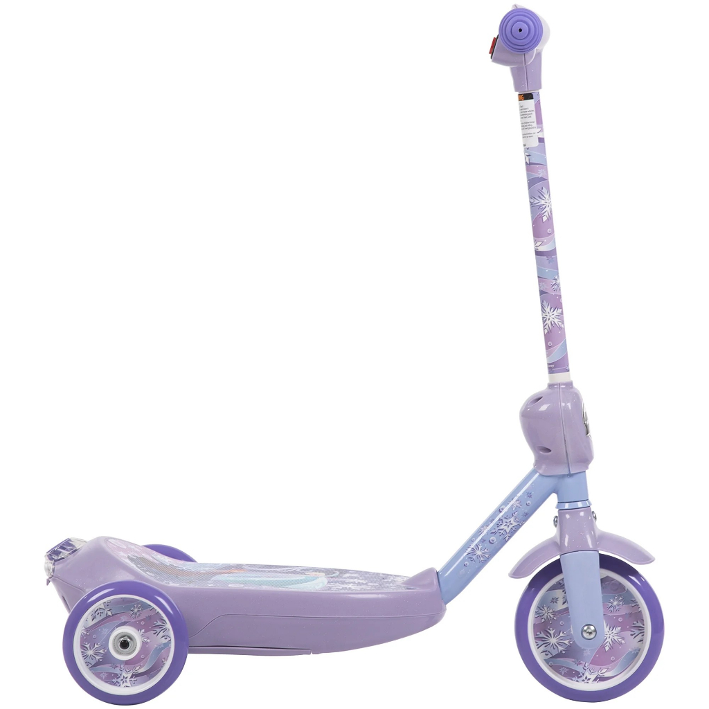 นำเข้า🇺🇸 สกู๊ตเตอร์ไฟฟ้า 2 in 1 เป่าบับเบิ้ลได้ ลายโฟเซ่น Disney Frozen 3-Wheel Ride-On Electric Bubble Scooter - รูปที่ 2