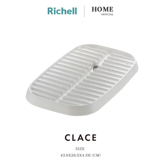 Richell Home (ริเชลล์) CLACE Anti Bacterial Tray ที่คว่ำแก้ว ต้านเชื้อแบคทีเรีย ระบายน้ำและอากาศได้ดี