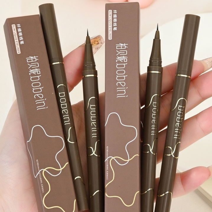 [No.8501] Bobeini Slim Liquid Eyeliner อายไลเนอร์หัวพู่กันเรียวเล็ก ติดทนยาวนาน เขียนง่าย เส้นคม พร้อมส่งจากไทย