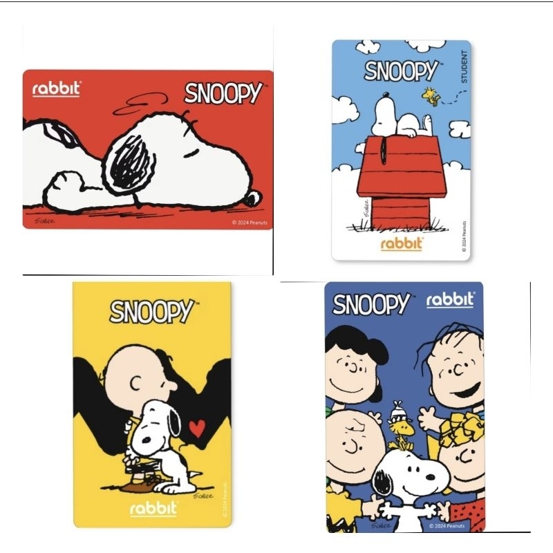 [พร้อมส่ง] บัตรแรบบิท SNOOPY สนูปปี้ bts Rabbit Card สำหรับ Adult และ Student