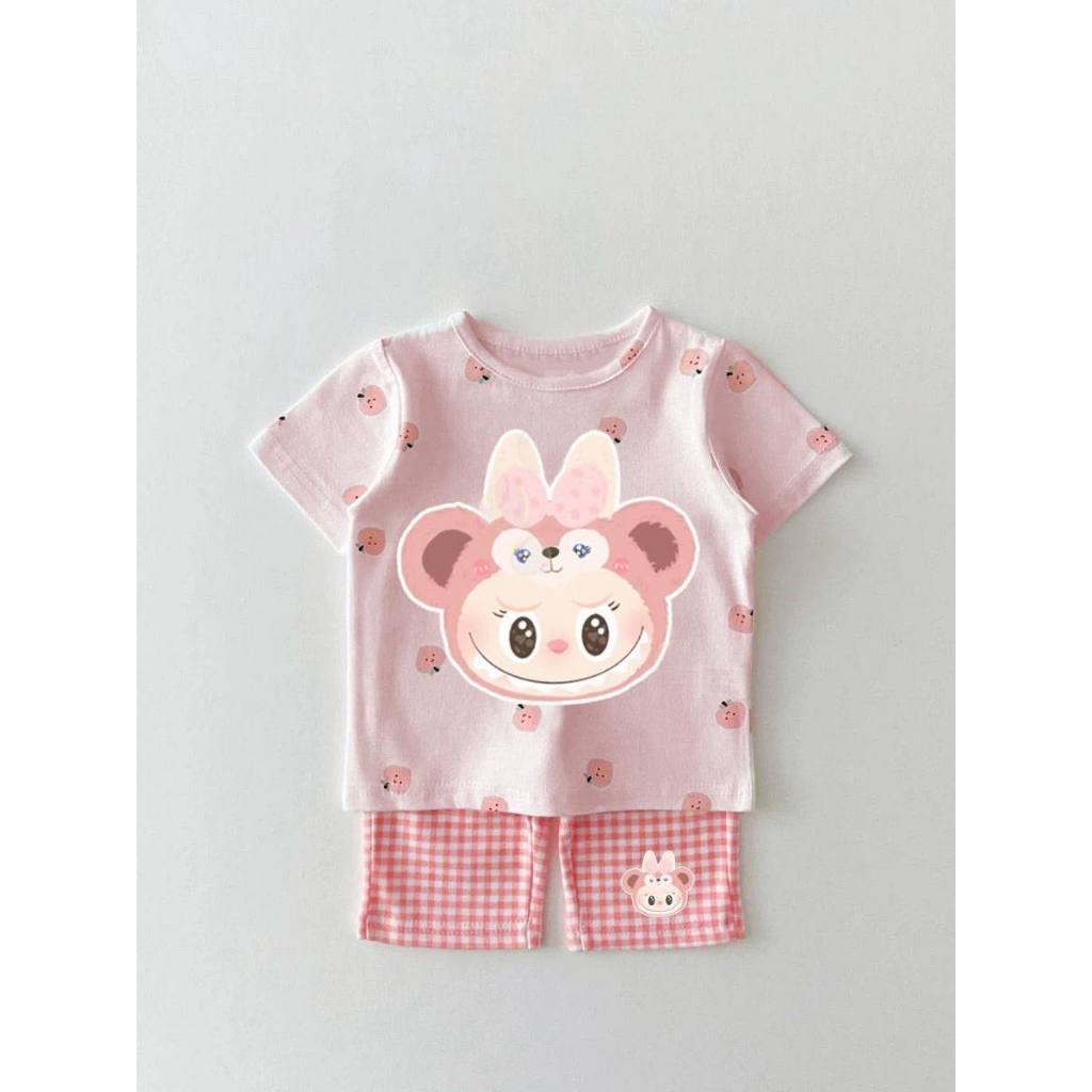 พร้อมส่ง 3459 บู้สายหวาน ธ37-ธ40 ได้เสื้อ+กางเกงค่า