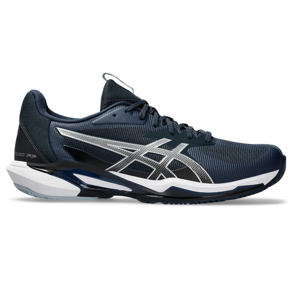 ASICS : SOLUTION SPEED FF 3 MEN CPS ผู้ชาย รองเท้าเทนนิส ของแท้ FRENCH BLUE/PURE SILVER