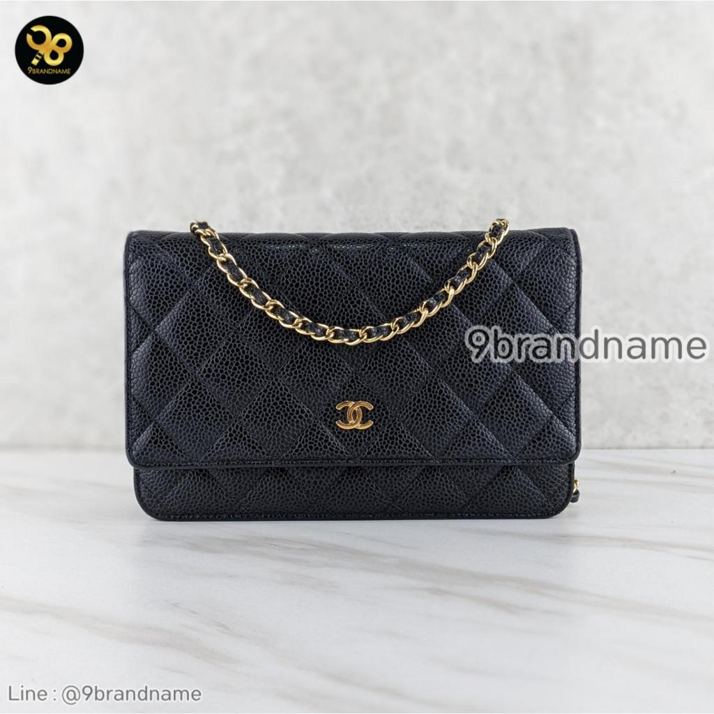 Chanel	Caviar Quilted Wallet on Chain WOC  มือสอง ก่อนสั่งซื้อทักแชทก่อนนะคะ