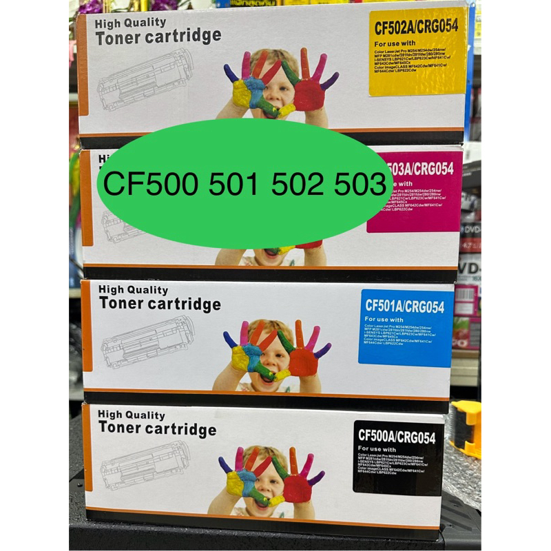 หมึกเติมโทนเนอร์ใช้กับรุ่นCF501A,CF500X,CF502X